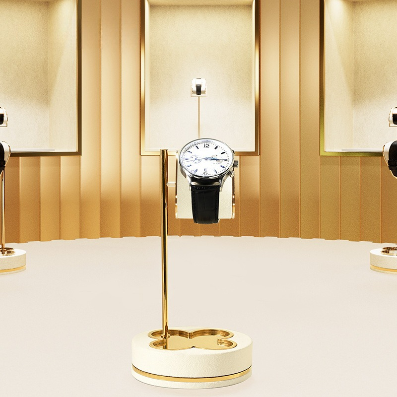 Luxury Watch Stand - Metal Saat Sergi Standı, Kol Saati