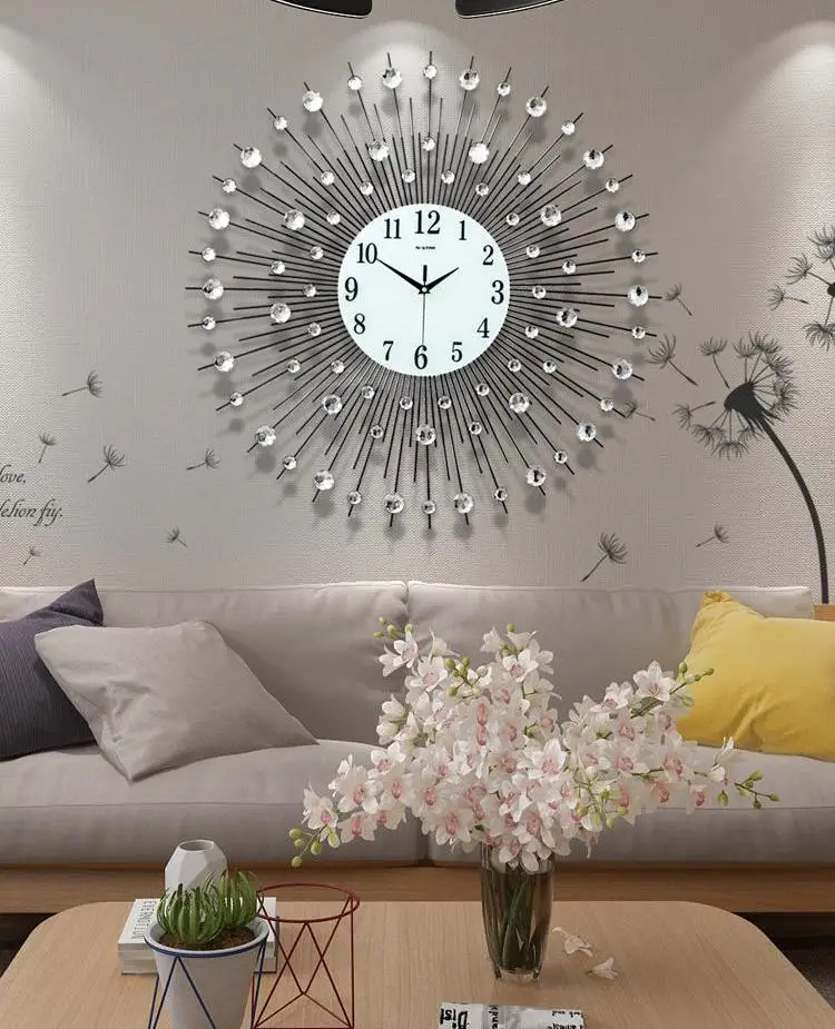 Luxury Watch Europe - Lüks Duvar Saati 3D Sanat Saati