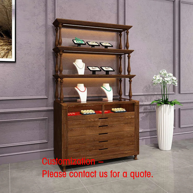 Luxury Watch Stand - Özel Tasarım Lüks Ceviz Ahşap Mücevher