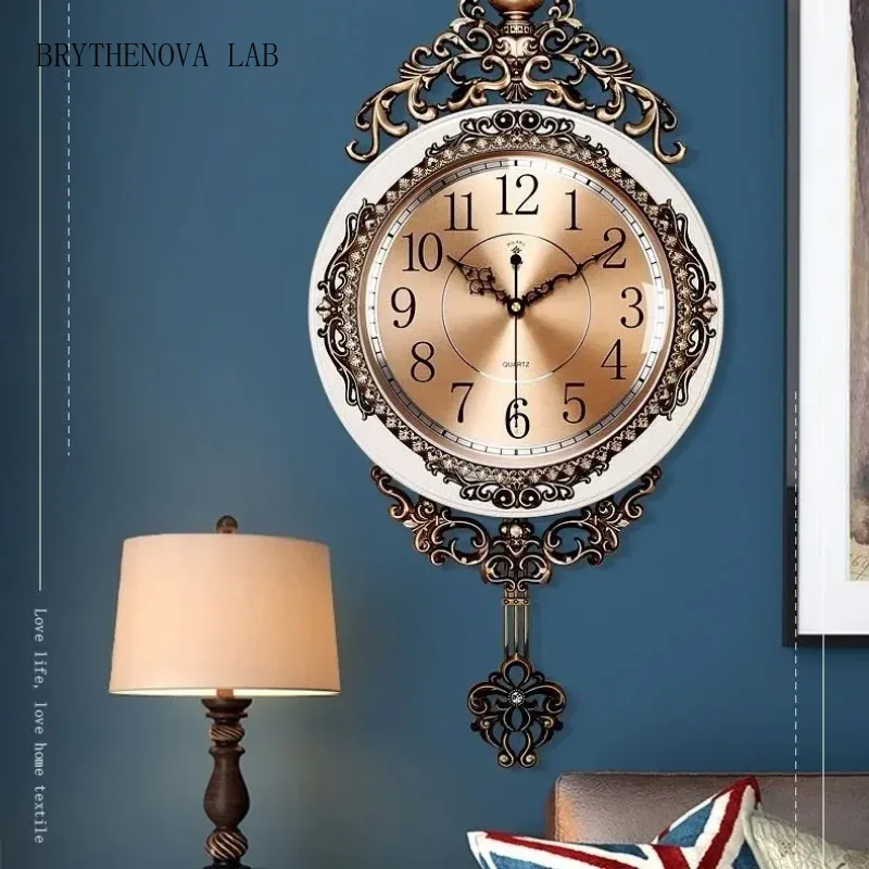 Luxury Watch Europe - Büyük Lüks Altın Duvar Saati Oturma