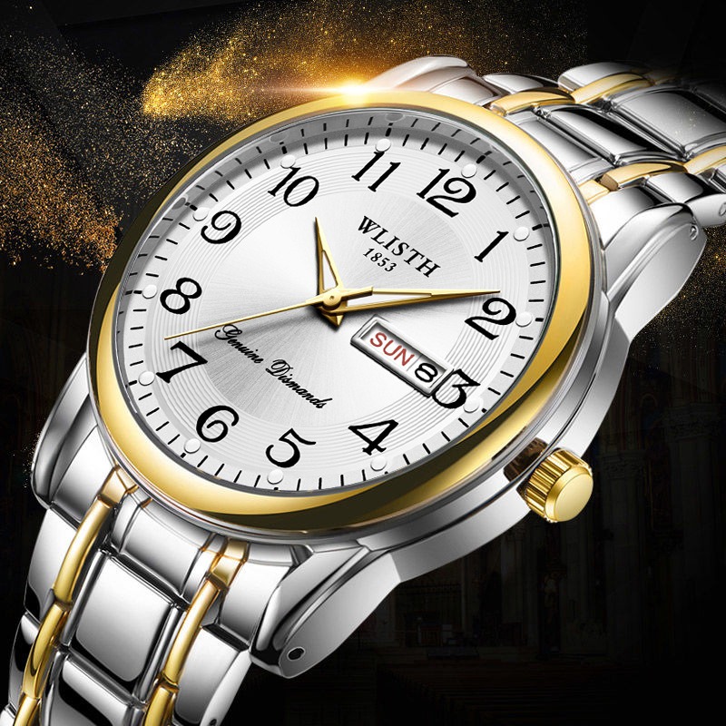 Luxury Watch News - Lüks Erkek Kuvars Saat Dijital Kol
