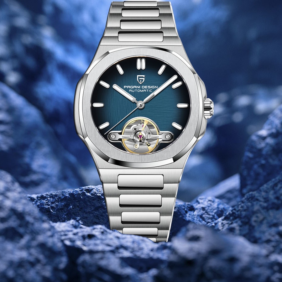 Seiko Watch Presage - PAGANI TASARIM Yeni Mekanik Hollow-Out Tourbillon