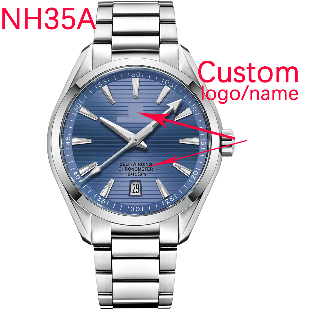 Luxury Watch News - Lüks NH35 Mekanizmalı Özel Logolu 41mm