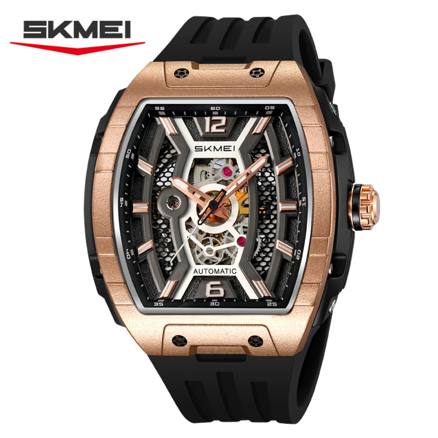 Gül Altın Tonneau Erkek Otomat - Luxury Watch Case incelemesi ve fiyatı