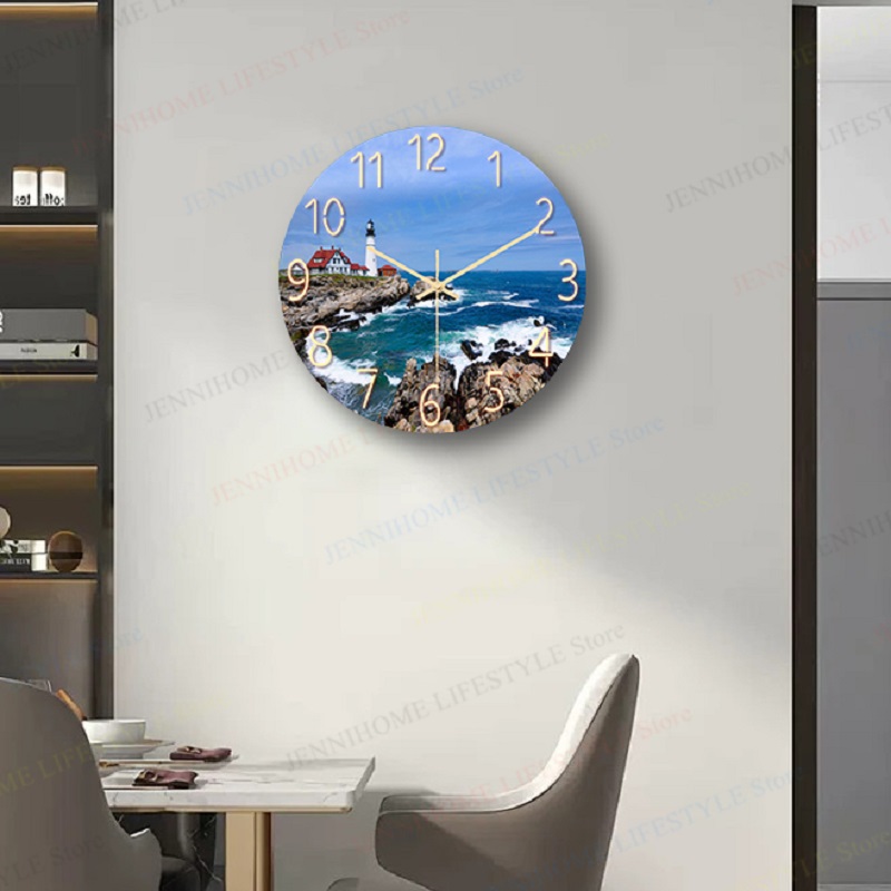 Plaj Duvar Saati Duvar Sanatı  - Luxury Watch Europe incelemesi ve fiyatı