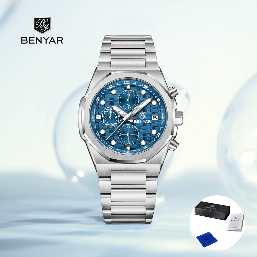 2025 Yeni BENYAR Erkek Saatler - Luxury Watch Gift Box incelemesi ve fiyatı