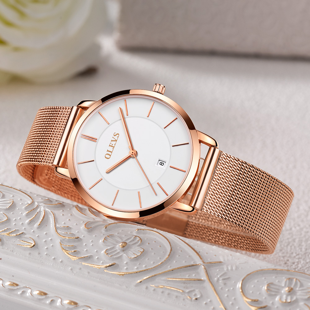 OLEVS kadınlar için saatler ku - Luxury Watch Gift Box incelemesi ve fiyatı