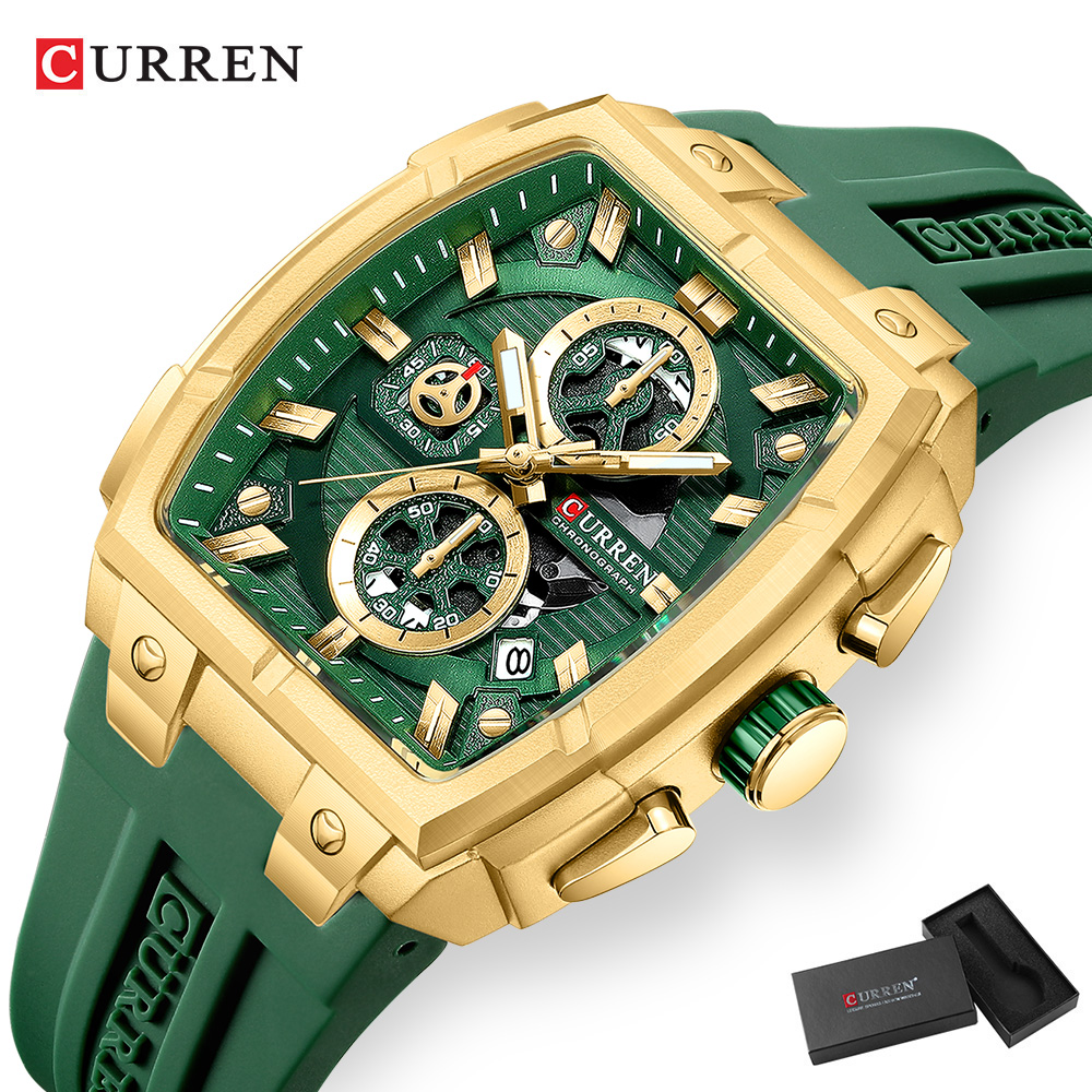 CURREN Lüks Vintage Erkek Spor - Luxury Watch News incelemesi ve fiyatı