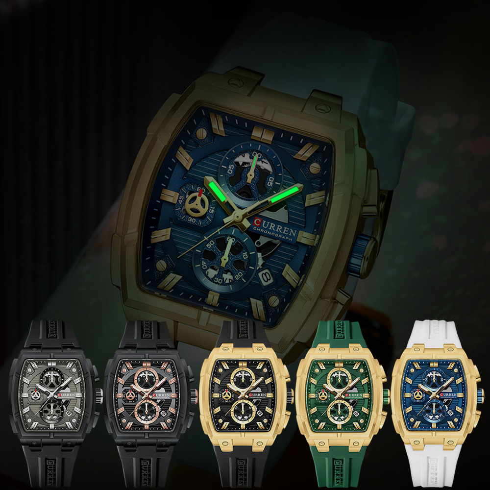 CURREN Lüks Vintage Erkek Spor - Luxury Watch News incelemesi ve fiyatı