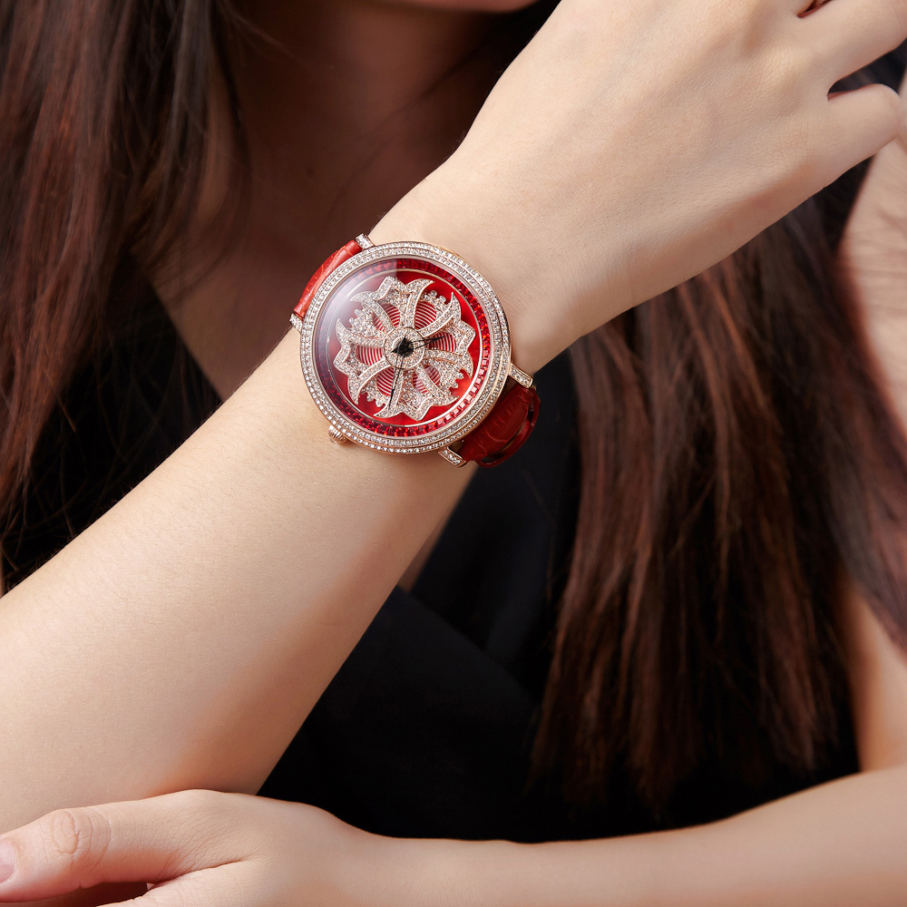 Lüks Davena Roate kar çiçek ka - Luxury Watch Gift Box incelemesi ve fiyatı