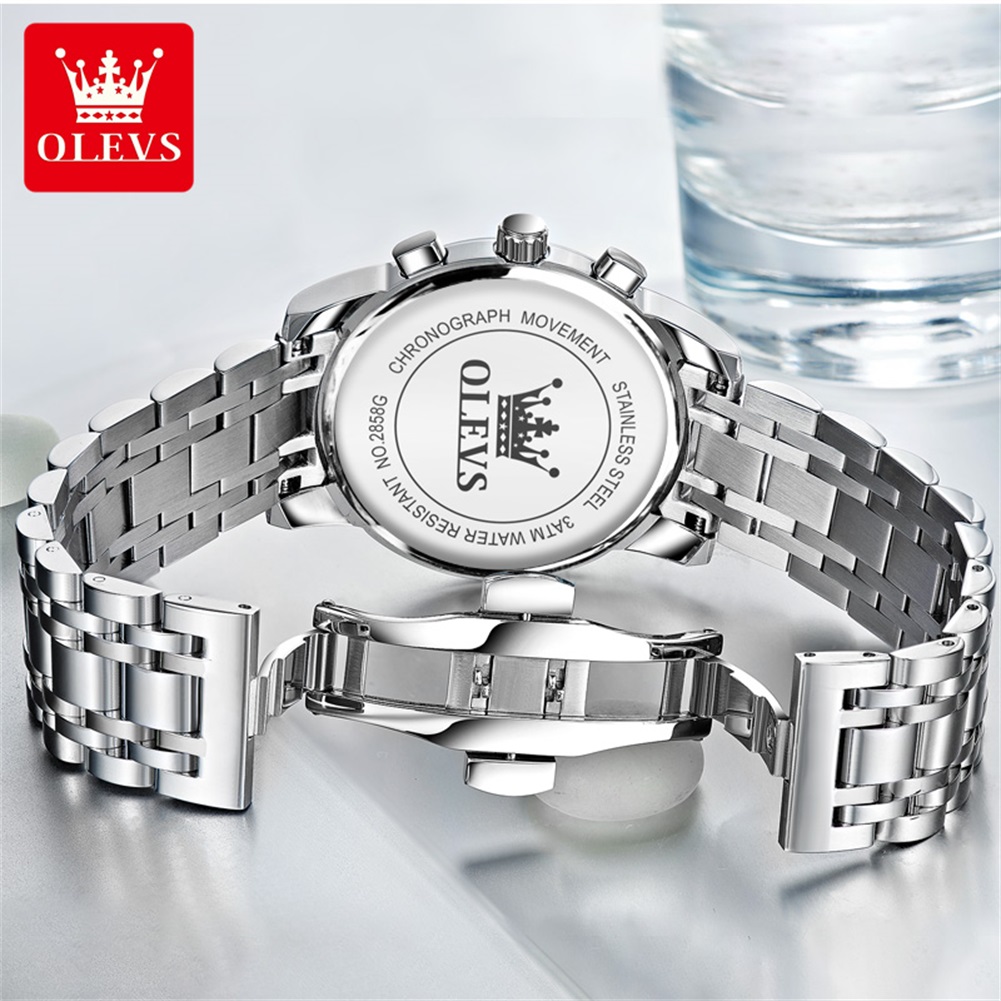 OLEVS Popüler erkek saatleri p - Luxury Watch News incelemesi ve fiyatı