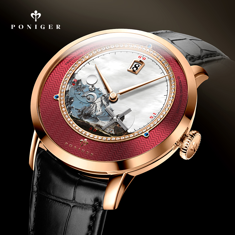 PONIGER Erkekler Otomatik İzle - Luxury Watch Second Hand incelemesi ve fiyatı