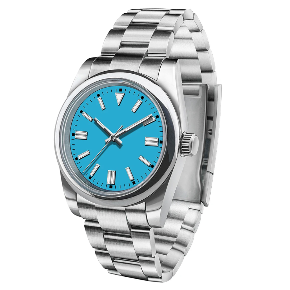Özel Logo Erkek Saati Safir Lü - Luxury Watch News incelemesi ve fiyatı